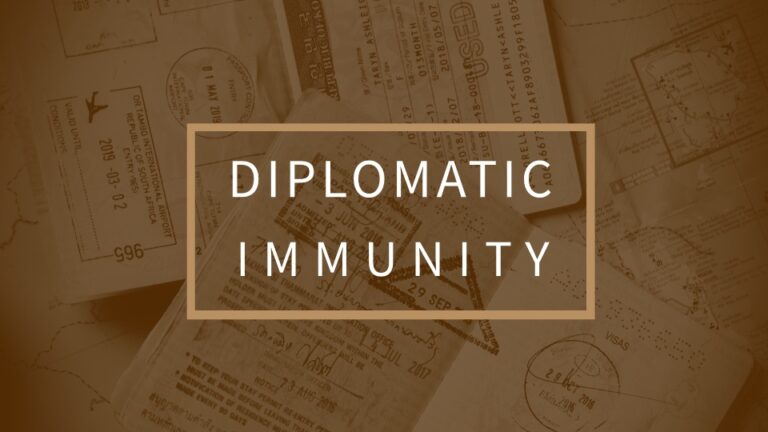 diiplomatic Immunity